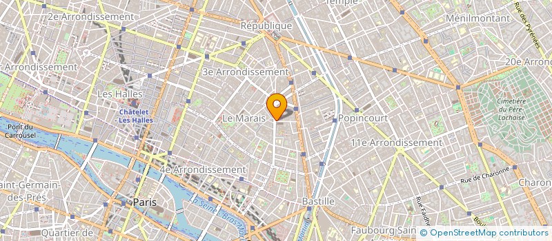 localisation de l'entreprise MONSIEUR JASON NOIRET  PARIS