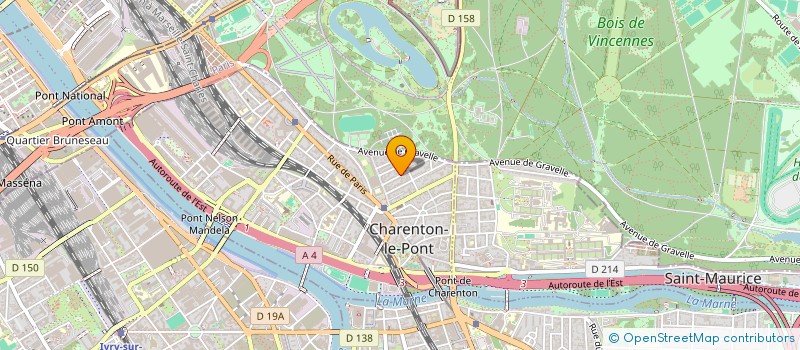 localisation de l'entreprise MONSIEUR JASON OHAYON à CHARENTON-LE-PONT