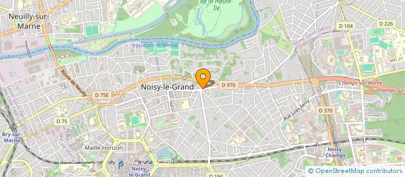 localisation de l'entreprise MONSIEUR JASON OKOYE NGASSIKI-OPASSA à NOISY-LE-GRAND