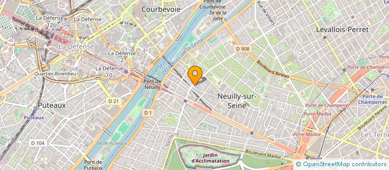 localisation de l'entreprise MONSIEUR JASON OUAKNINE  NEUILLY-SUR-SEINE