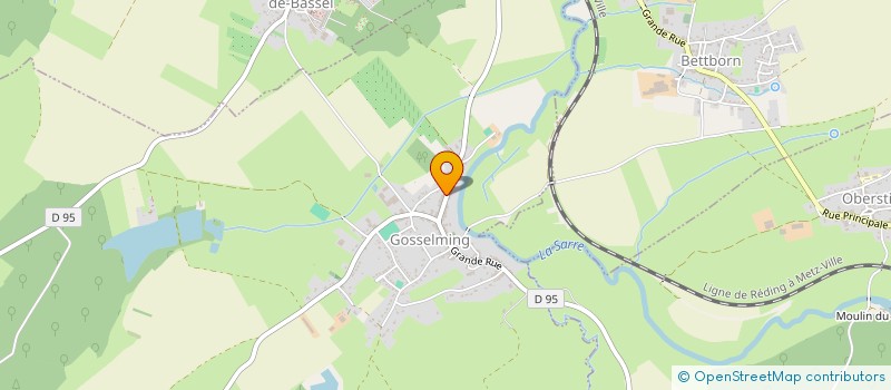 localisation de l'entreprise MONSIEUR JASON PAQUET  GOSSELMING