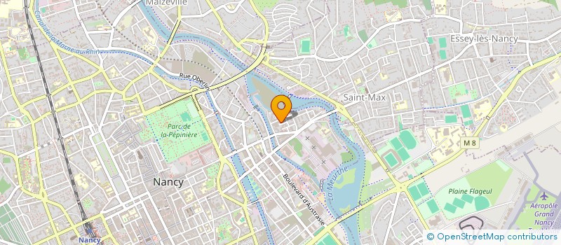 localisation de l'entreprise MONSIEUR JASON PETIT  NANCY