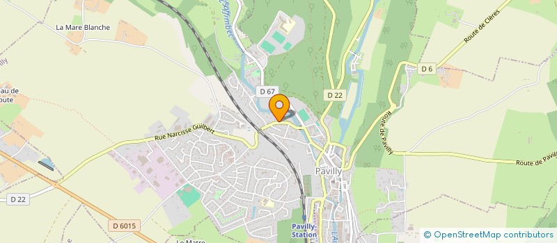 localisation de l'entreprise MONSIEUR JASON PIERRAIN  PAVILLY