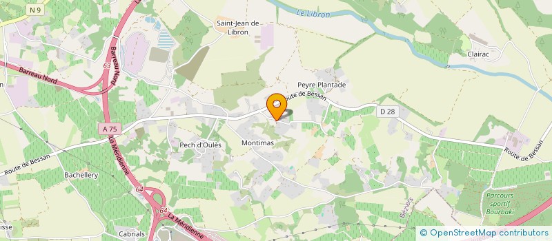 localisation de l'entreprise MONSIEUR JASON PISTER à BEZIERS