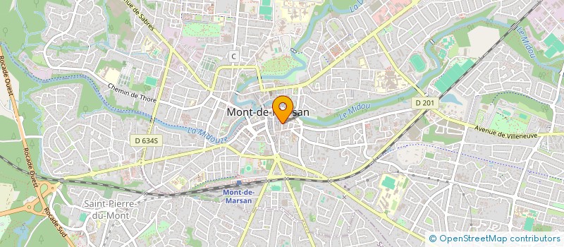 localisation de l'entreprise MONSIEUR JASON POIBLAUD  EUGENIE-LES-BAINS