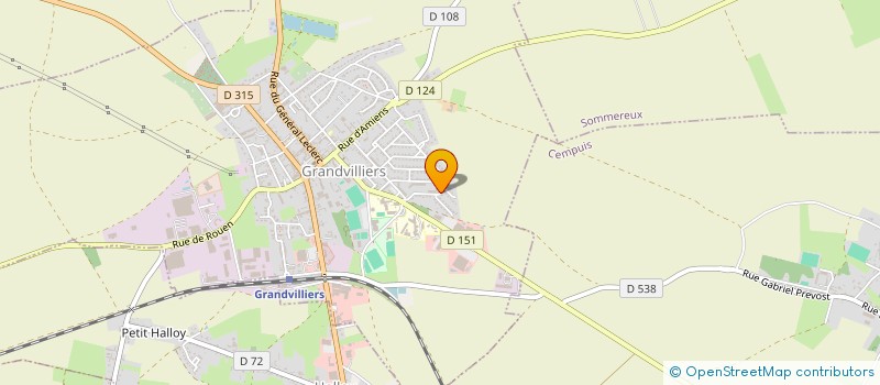 localisation de l'entreprise MONSIEUR JASON POIRET  GRANDVILLIERS