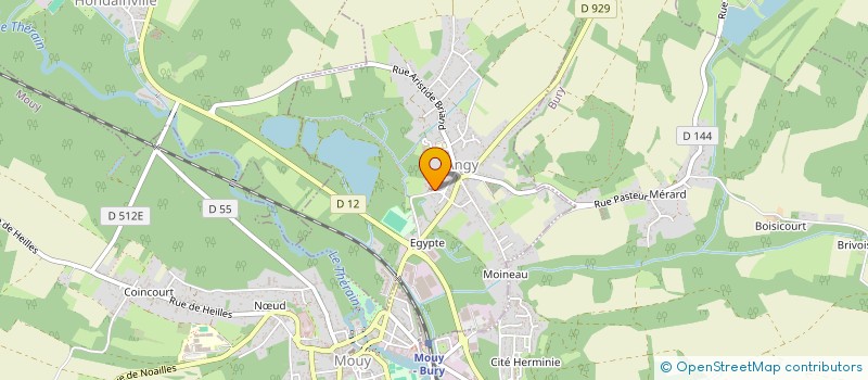 localisation de l'entreprise MONSIEUR JASON PONCET  ANGY