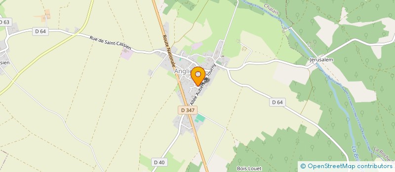 localisation de l'entreprise MONSIEUR JASON POUPIN  ANGLIERS