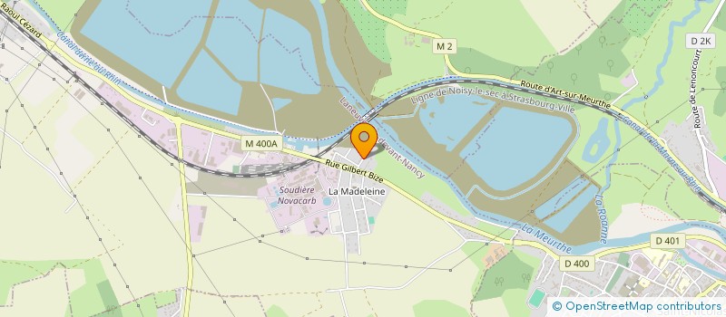 localisation de l'entreprise MONSIEUR JASON PRANDI  LANEUVEVILLE-DEVANT-NANCY