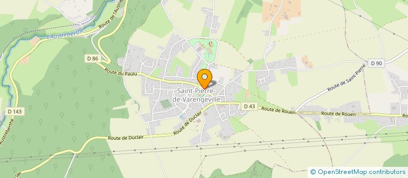 localisation de l'entreprise MONSIEUR JASON PRETAVOINE  SAINT-PIERRE-DE-VARENGEVILLE