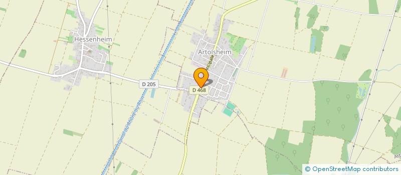 localisation de l'entreprise MONSIEUR JASON RAGINEL  RICHTOLSHEIM