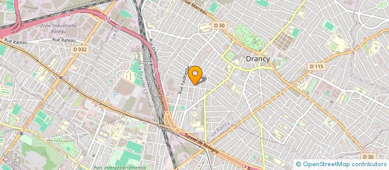 localisation de l'entreprise MONSIEUR JASON RAMBELOSON  DRANCY