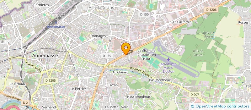 localisation de l'entreprise MONSIEUR JASON REINHARD  VILLE-LA-GRAND