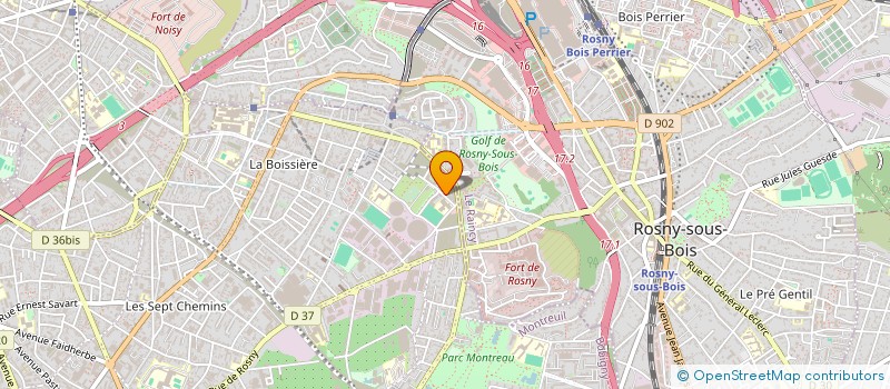 localisation de l'entreprise MONSIEUR JASON ROBERTS  MONTREUIL
