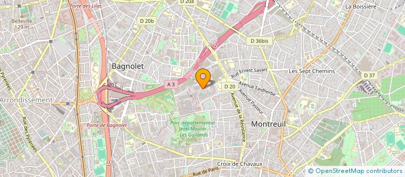localisation de l'entreprise MONSIEUR JASON ROMERO à MONTREUIL