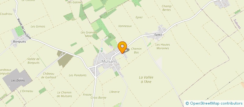 localisation de l'entreprise MONSIEUR JASON ROUILLON  MULSANS