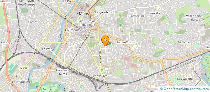 localisation de l'entreprise MONSIEUR JASON SALGADO  LE MANS