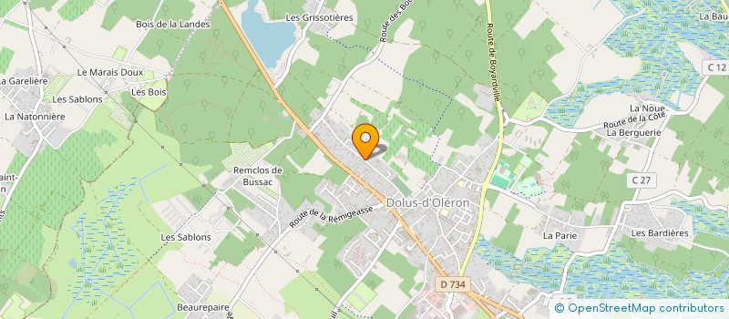 localisation de l'entreprise MONSIEUR JASON SANCHEZ  DOLUS-D'OLERON