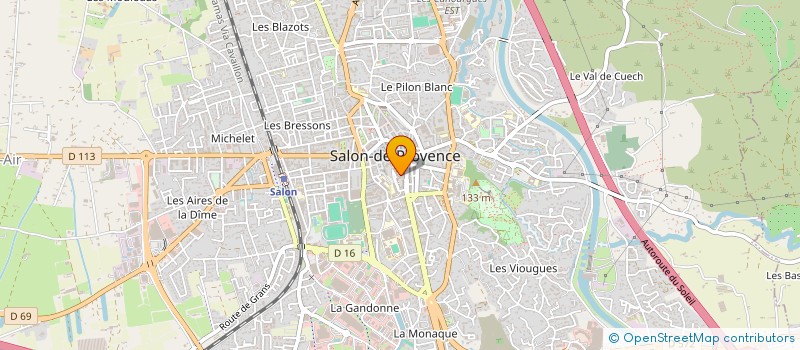 localisation de l'entreprise MONSIEUR JASON SBRAGGIA  SALON-DE-PROVENCE