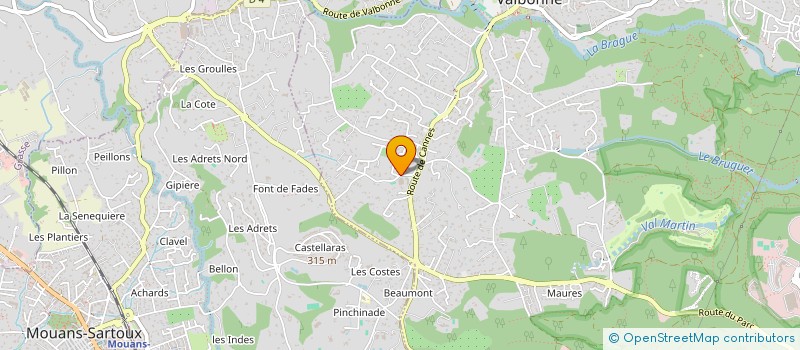 localisation de l'entreprise MONSIEUR JASON SCHMIDT  VALBONNE