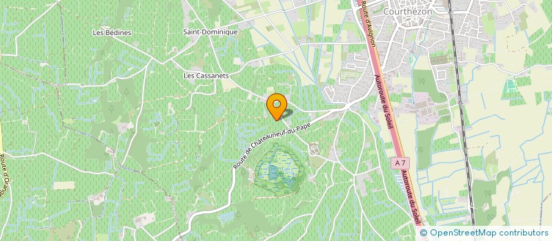 localisation de l'entreprise MONSIEUR JASON SEINE  COURTHEZON