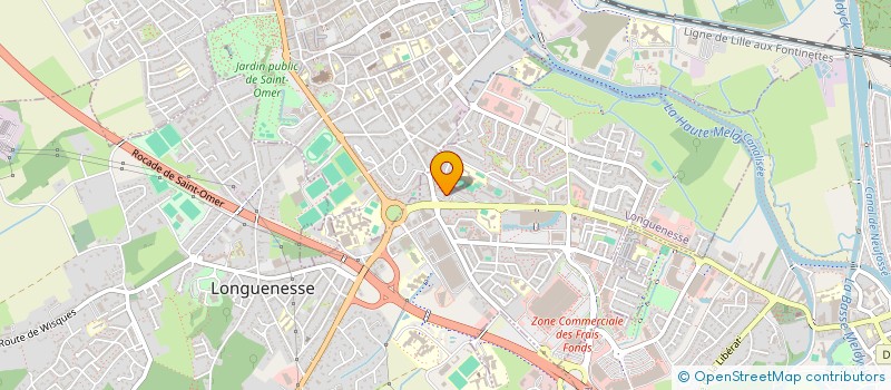 localisation de l'entreprise MONSIEUR JASON SIMON  LONGUENESSE