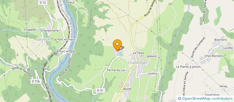 localisation de l'entreprise MONSIEUR JASON SOUJOL  SEYSSEL