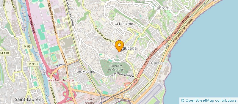 localisation de l'entreprise MONSIEUR JASON SOUSSI à NICE