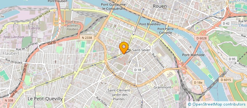 localisation de l'entreprise MONSIEUR JASON TOUSSAINT  ROUEN