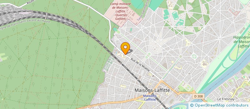 localisation de l'entreprise MONSIEUR JASON UHILAMOAFA  MAISONS-LAFFITTE