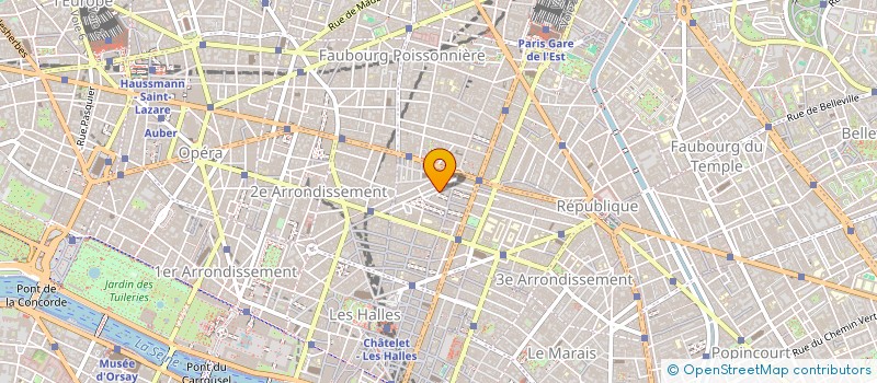 localisation de l'entreprise MONSIEUR JASON VAUX  PARIS