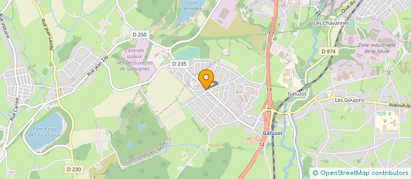 localisation de l'entreprise MONSIEUR JASON VINCENT  SAINT-VALLIER