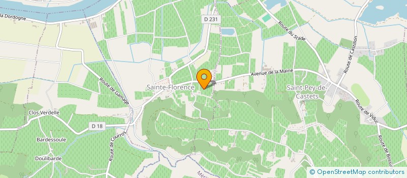 localisation de l'entreprise MONSIEUR JASON WALKER  SAINTE-FLORENCE