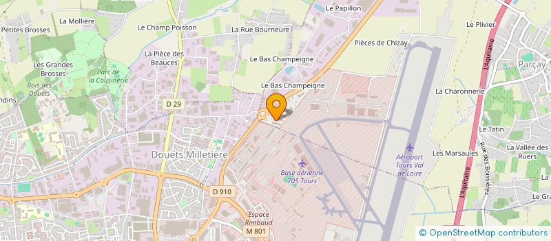 localisation de l'entreprise MONSIEUR JASON WEISS  PARCAY-MESLAY