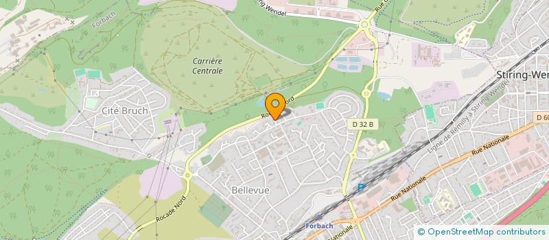 localisation de l'entreprise MONSIEUR JASON WINTERSTEIN  FORBACH