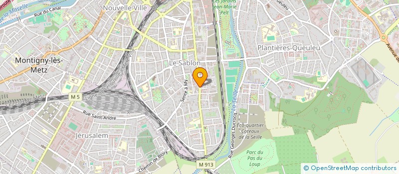 localisation de l'entreprise MONSIEUR JASON YAR  METZ