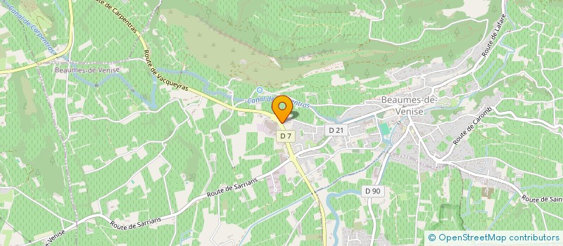 localisation de l'entreprise MONSIEUR JASPER DE CONINCK  BEAUMES-DE-VENISE