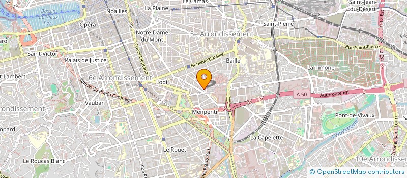 localisation de l'entreprise MONSIEUR JASPER SMITH  MARSEILLE