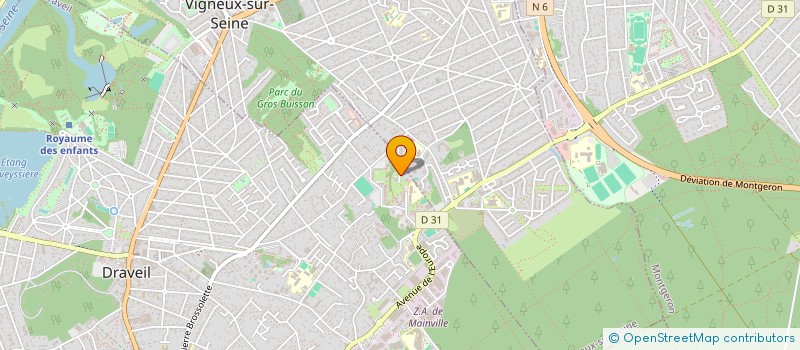 localisation de l'entreprise MONSIEUR JASSEM NOBIGH à DRAVEIL