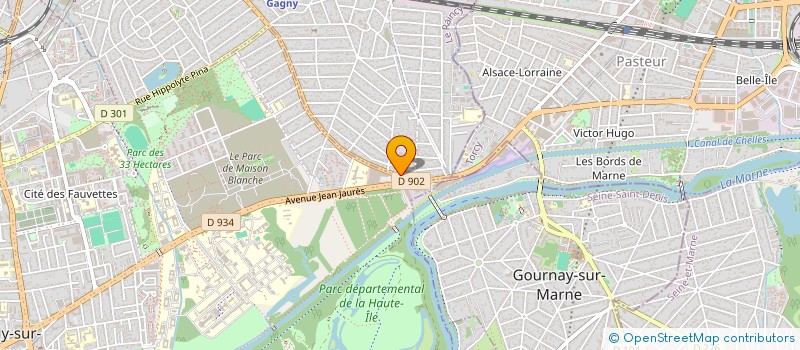 localisation de l'entreprise MONSIEUR JASSEM SAADALLAH à GAGNY