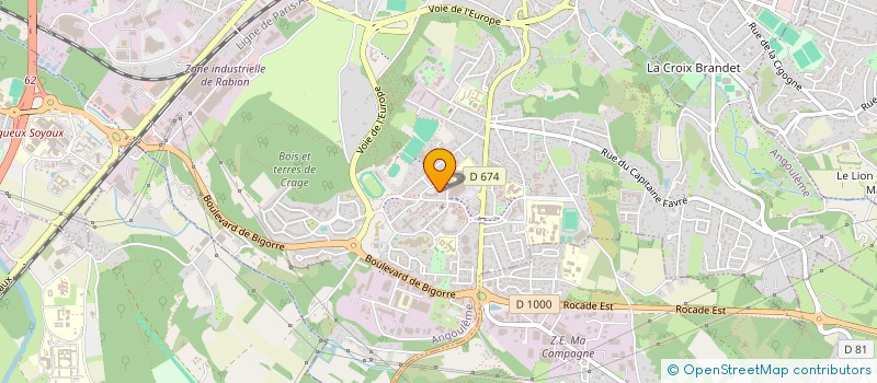 localisation de l'entreprise MONSIEUR JASSER AZIZI à ANGOULEME