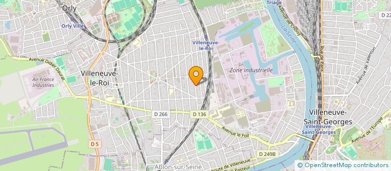 localisation de l'entreprise MONSIEUR JASSER KHOUJA  VILLENEUVE-LE-ROI