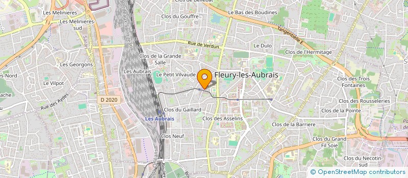 localisation de l'entreprise MONSIEUR JASSER MAHMOUDI  FLEURY-LES-AUBRAIS