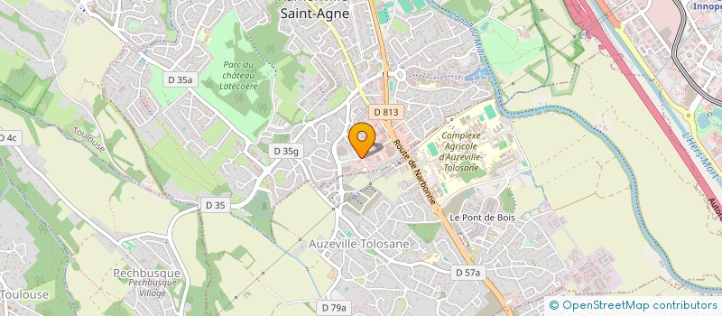 localisation de l'entreprise MONSIEUR JASSER SAOUDI  RAMONVILLE-SAINT-AGNE