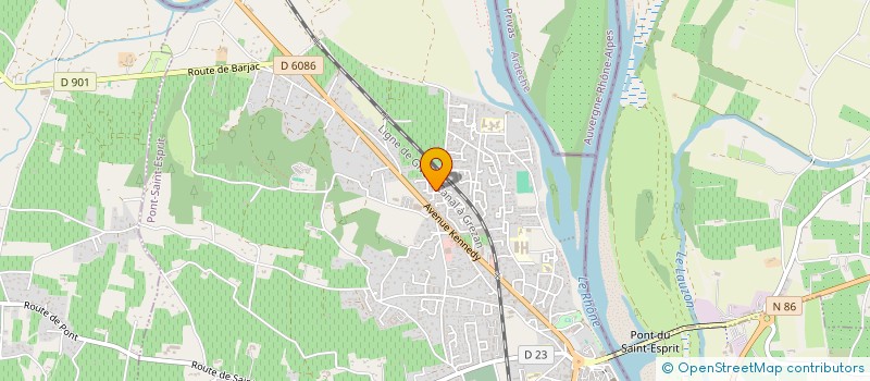 localisation de l'entreprise MONSIEUR JASSIM BOUKHRISS  PONT-SAINT-ESPRIT