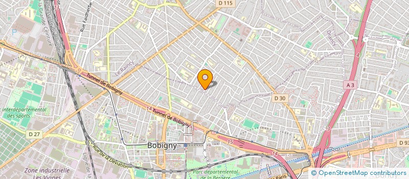 localisation de l'entreprise MONSIEUR JASWINDER PAL SINGH  DRANCY