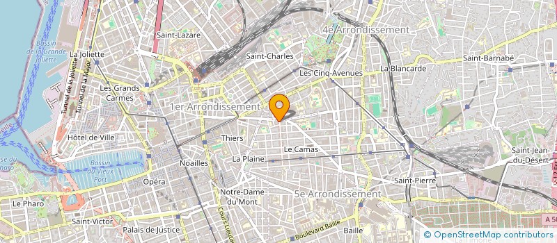 localisation de l'entreprise MONSIEUR JAUBERT MARTIN à MARSEILLE