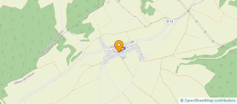 localisation de l'entreprise MONSIEUR JAUFFREY VOINCHET  ARGENTENAY