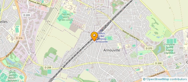 localisation de l'entreprise MONSIEUR JAVAID RANA  ARNOUVILLE