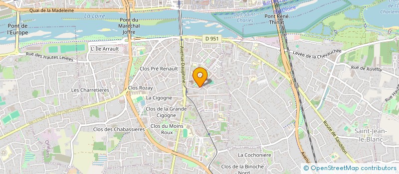 localisation de l'entreprise MONSIEUR JAVED DITTA à ORLEANS